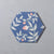 Fresa Blue Hexagonal Cement Tile